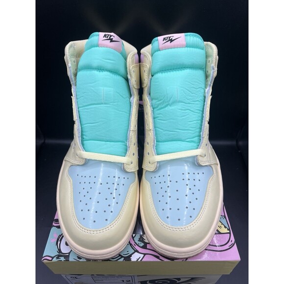 Reves Paris Air KIY \'85 Hi \'Easter Distorted Edition\' Men’s Size 12 DS OG ALL main image 11